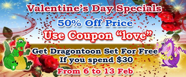 valentine sale