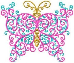 Ornamental Butterflies Set