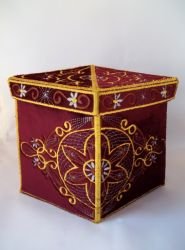 Oriental 3D Box Project embroidery design