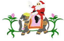 Santa in India