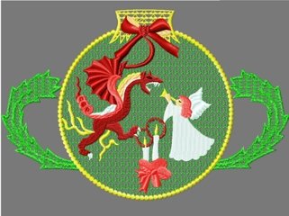 Santainchina001 embroidery design
