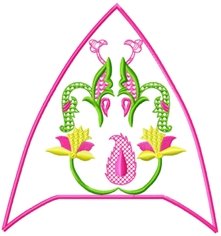 Slippers005 embroidery design