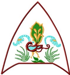 Slippers008 embroidery design