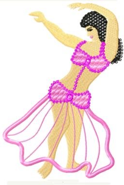 appliquebellydance006 embroidery design