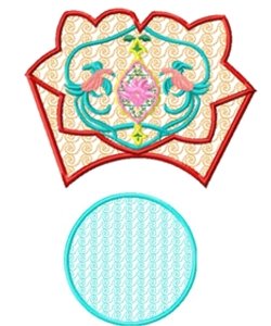 bowl008 embroidery design
