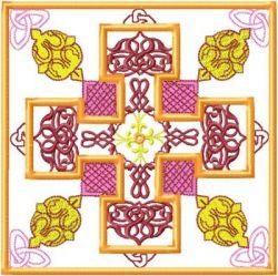 Oriental Crosses010 embroidery design