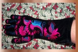 Velvet Party Gloves