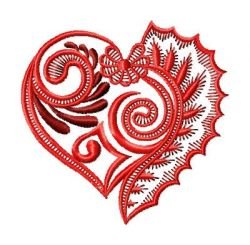 ornamental hearts embroidery designs