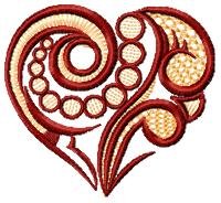 Ornamental Hearts Set