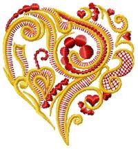 Ornamental Hearts Set