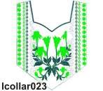 lcollar023 embroidery design