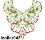 lcollar043 embroidery design