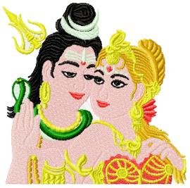 lord Shiva and his consort Parvati