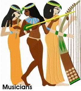 Musicians embroidery design