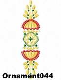 Ornament044 embroidery design