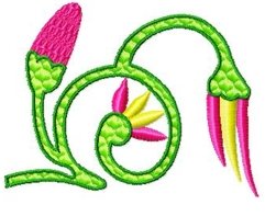 egyptianribbons001 embroidery design