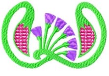 egyptianribbons009 embroidery design