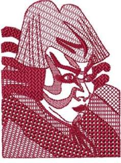 redworksamurai001 embroidery design